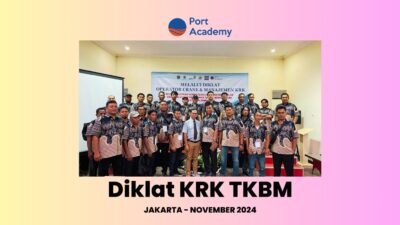 INKOP TKBM Kembali Bekerja Sama dengan Port Academy untuk Penyelenggaraan Diklat KRK TKBM di Jakarta