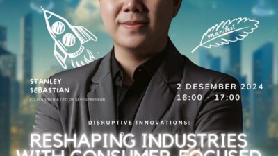 Maxy Academy Siap Hadirkan Stanley Sebastian di Maxy Talk, Bahas Inovasi Disruptif Berbasis Konsumen