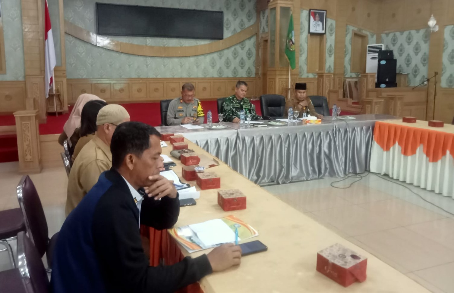 Mayor Chk Dedy Afrizal Hadiri Rapat Persiapan Upacara Hari Bela Negara ke-76 di Sarolangun