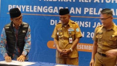 LP Bangko Terbaik Kepatuhan Pelayanan Publik di Jambi Pj Bupati Merangin Teken MoU dengan Ombudsman