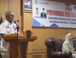 Pj Bupati Buka FGD Penyusunan Restra dan Renja OPD
