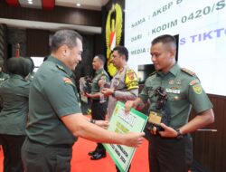 TMMD ke-122 Tingkat Nasional, Kodim 0420/Sarko Raih 4 Piagam Juara