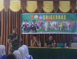 Siapkan Pelajar Menjadi Pahlawan Masa Depan, Kodim 0420/Sarko Adakan Srigernas di SMA 12 Merangin