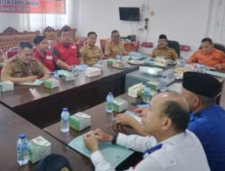 Meningkatkan Kesiapsiagaan Bencana, Pabung Kodim 0420/Sarko Hadiri Rapat Koordinasi di Sarolangun