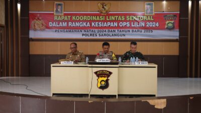 Kepolisian Sarolangun memastikan situasi Aman Kondusif berikan rasa Nyaman Untuk Masyarakat dalam merayakan Hari Besar ” NATARU 2024 “