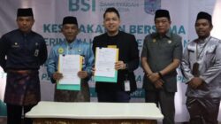 Pj Bupati Teken MoU dengan PT BSI dan PT DSM Tentang Layanan Jasa Perbankan dan Pemanfaatan Jasa Alih Daya