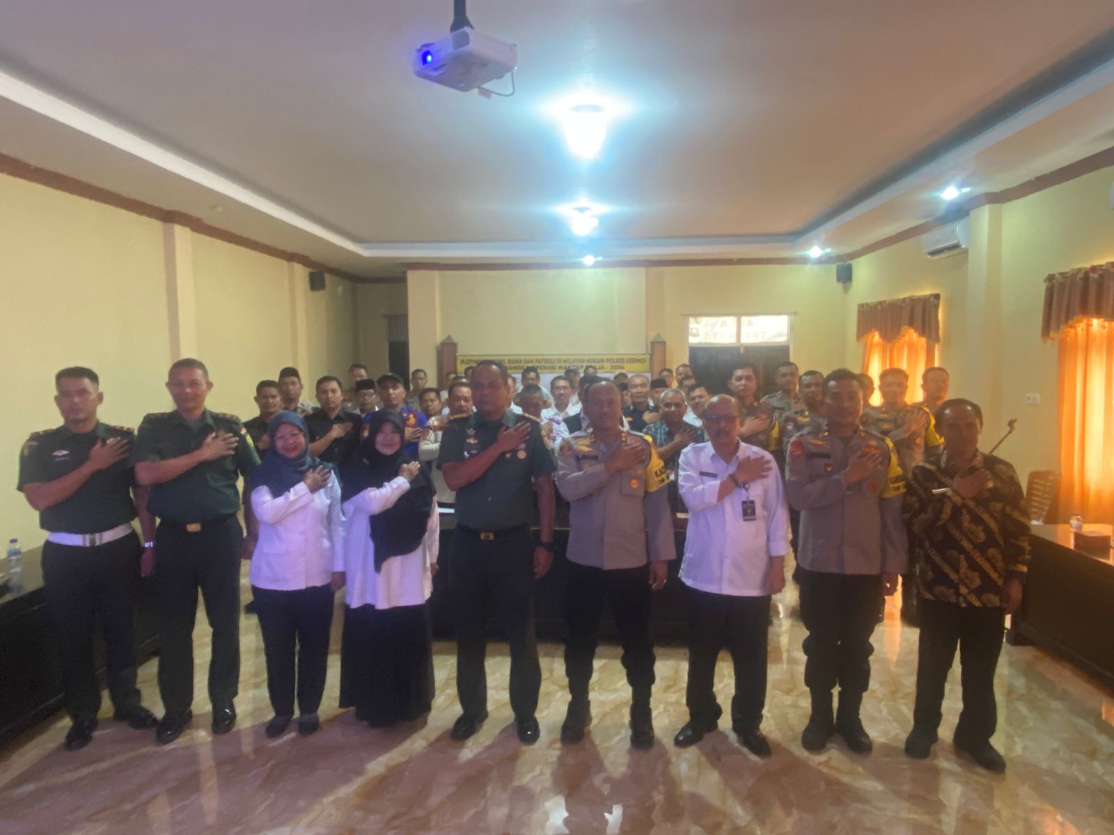 Gelar Rakor Lintas Sektoral,Polres Kerinci Ciptakan NATARU Aman dan Terkendali