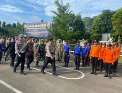 Apel Gelar Pasukan Operasi Lilin 2024 Polres Tebo Siap Amankan Natal Dan Tahun Baru