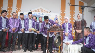 Sebanyak 66 Stand Meriahkan Pameran Pembangunan dibuka Pj Bupati Jangcik Mohza di Halaman Kantor Bupati Merangin