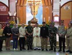 Pelaksanaan Ibadah Malam Natal 2024, Aman dan Kondusif Berdasarkan Pantauan Pj Bupati dan Forkopimda di Sejumlah Gereja