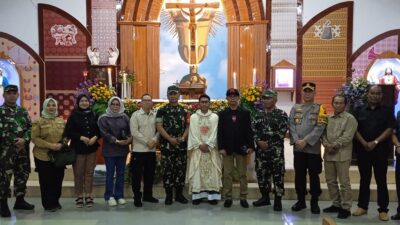 Pelaksanaan Ibadah Malam Natal 2024, Aman dan Kondusif Berdasarkan Pantauan Pj Bupati dan Forkopimda di Sejumlah Gereja