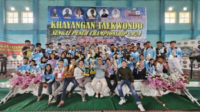 Taekwondo Indonesia Kabupaten Merangin Raih Peringkat Umum II pada Kejuaraan Tingkat Provinsi di Sungai Penuh.