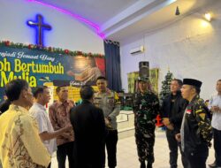 Kapolres Sarolangun Bersama Forkopimda Tinjau Pospam Natal dan Tahun Baru