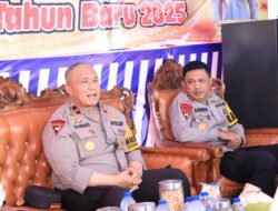 Wakapolda Jambi Tinjau Pospam Operasi Lilin 2024 di Kabupaten Sarolangun