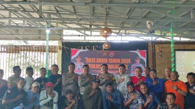 Kapolres Sarolangun AKBP Budi Prasetya Ajak Awak Media Relase Akhir tahun 2024 Dengan Penuh Keakaraban 