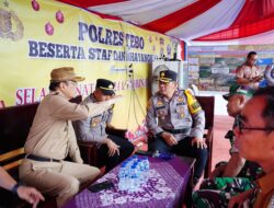 Wakapolres Tebo Bersama Pj. Bupati Tebo Dan Forkopimda Tinjau Pos Pengamanan Natal 2024 Dan Tahun Baru 2025