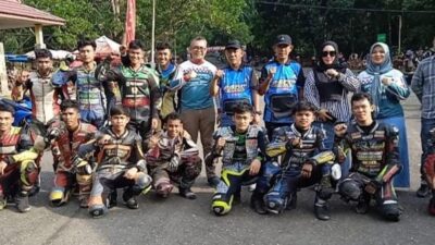 Maruli Ladean Terbaik Kejurprov IMI Radrace 2024 Ditutup Pj Bupati Merangin di Sirkuit Arboretum Dusun Mudo Bangko