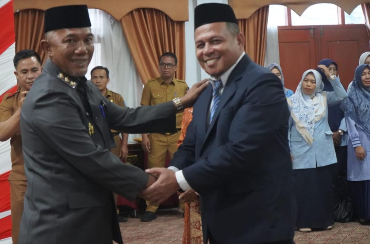 Pj Bupati Resmi Lantik Antoni Jadi Dirut PDAM