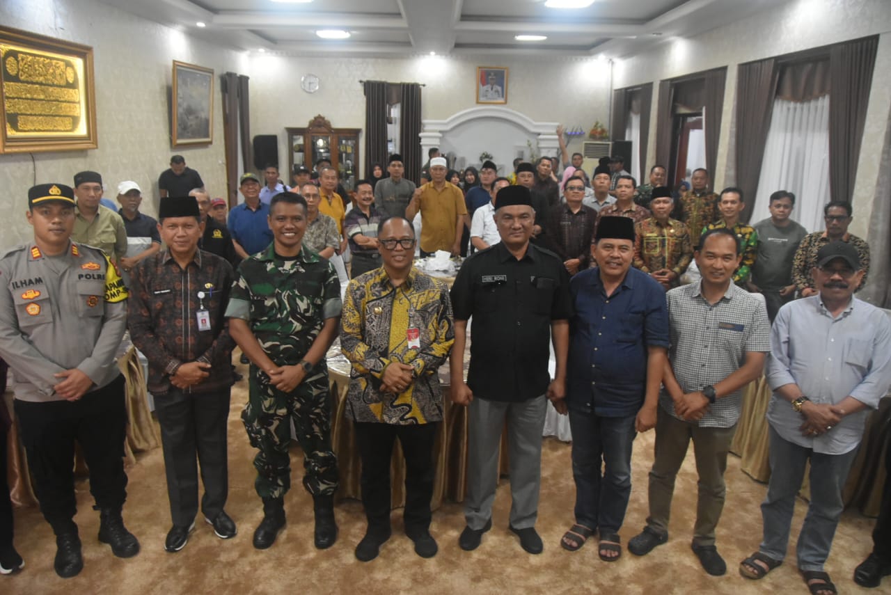 Sinergi Antar Daerah Dandim 0420/Sarko Letkol Inf Suyono Hadiri Kunker Pj. Bupati Bengkulu Tengah di Sarolangun”