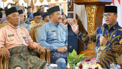 Jangcik, Merangin Siap Petakan Potensi Desa Pj Bupati Bersama Kades Ikuti Pertemuan dengan Menteri Desa dan PDT