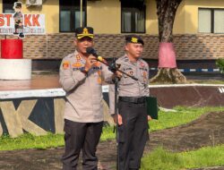 Kapolres Melawi Ingatkan Personelnya Fahami Tupoksi Yang di Emban