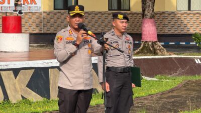 Kapolres Melawi Ingatkan Personelnya Fahami Tupoksi Yang di Emban