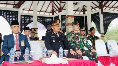 HUT Ke-68 Provinsi Jambi, Dandim 0420/Sarko yang diwakili oleh Pabung Kodim 0420/Sarko Mayor Chk Dedy Afrizal, SH, MH Dukung Peringatan di Sarolangun.