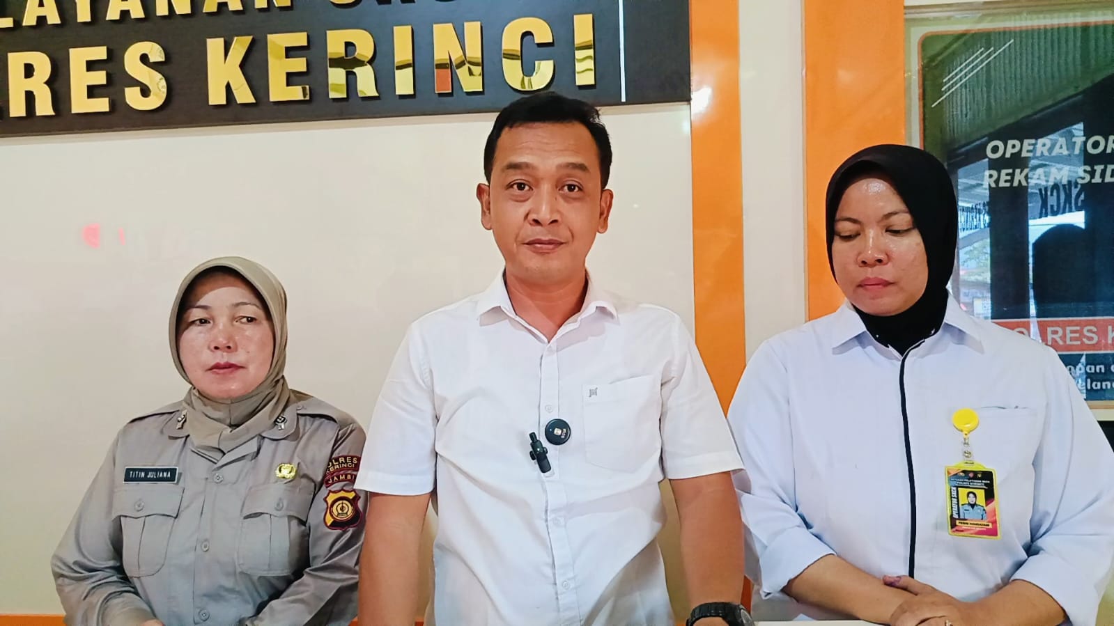 Kapolres Kerinci katakan Satintelkam Berikan Akses dan Pelayanan Terbaik bagi Peserta yang Mengurus SKCK