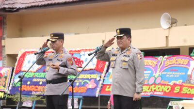 AKBP. Roni Syahendra Katakan Butuh Dukungan Bersama Untuk Mewujudkan situasi Kamtibmas Di Wilayah Hukum Polres Merangin.