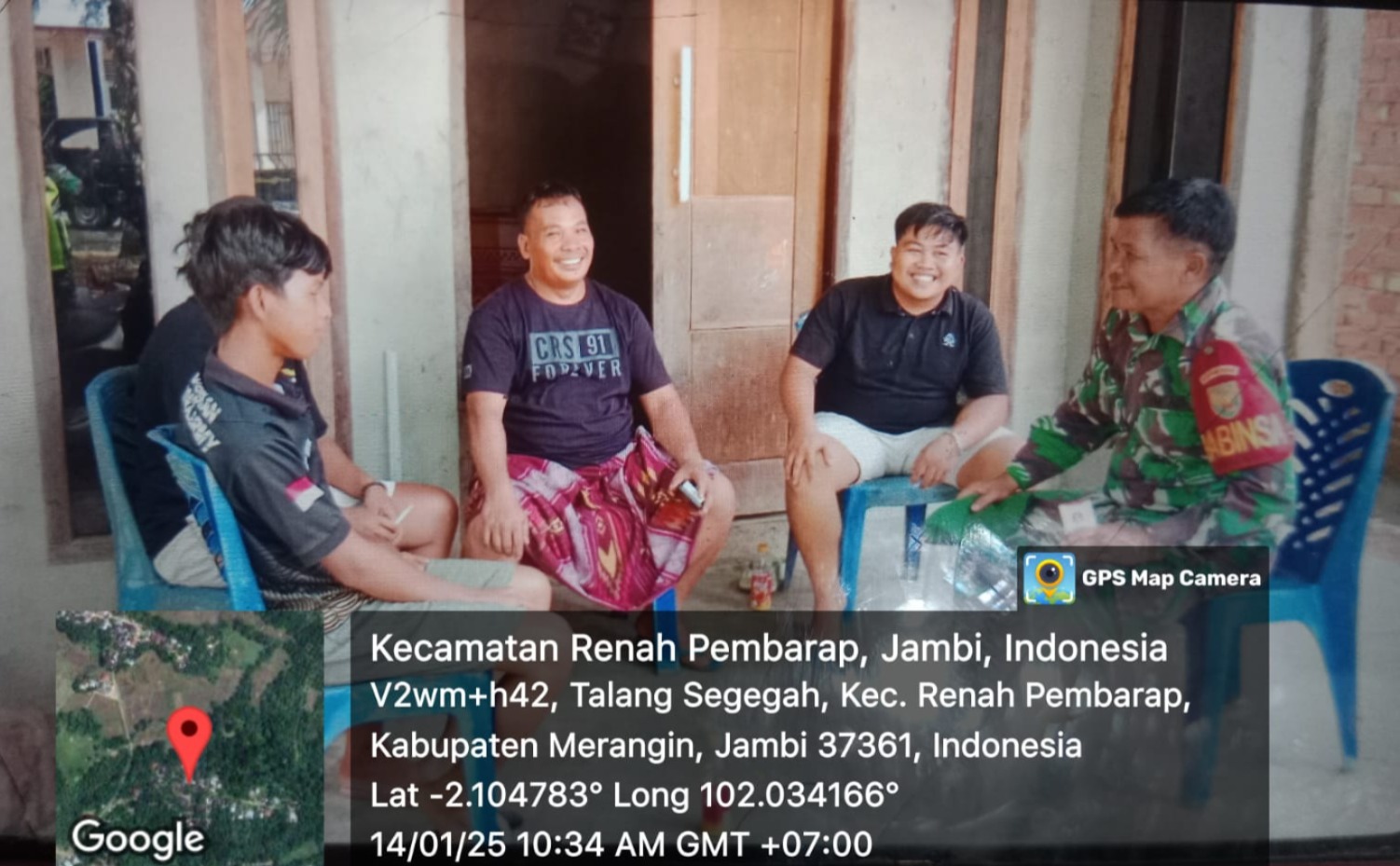 Setelah Tahun Politik, Babinsa Serka Joni Apri Jalin Kerja Sama Lebih Erat dengan Warga Desa Talang Segagah