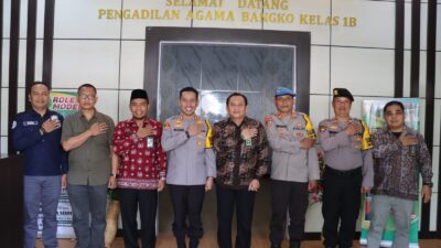 Menjabat Sebagai Kapolres Merangin, AKBP Roni Syahendra Silaturahmi Ke Kantor Dinas/Instansi