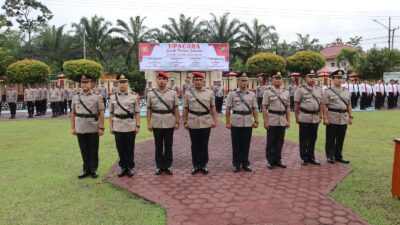 Empat Pejabat Dilingkungan Polres Sarolangun Berganti 