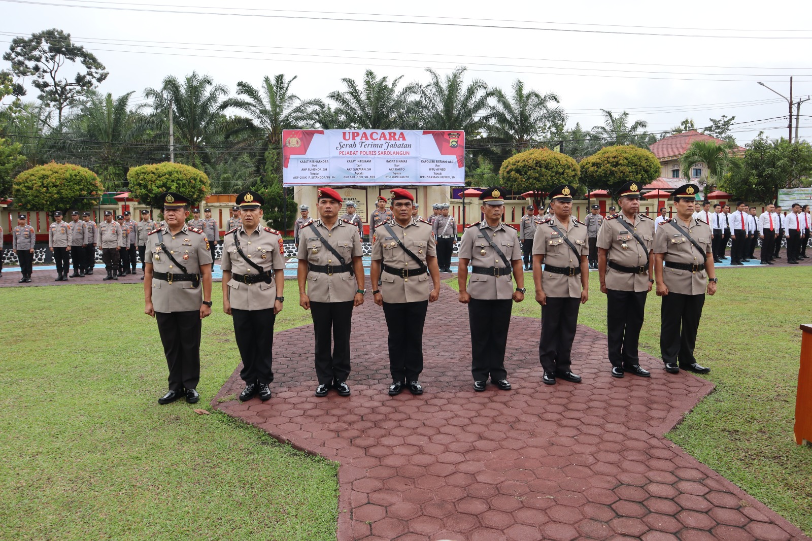 Empat Pejabat Dilingkungan Polres Sarolangun Berganti 