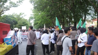 Kedepankan Tindakan Humanis, Polres Merangin Siap Amankan Aksi Damai Tenaga Honorer Kesehatan Merangin