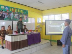 Dandim 0420/Sarko Gelorakan Semangat Srigernas (Sriwijaya Gelorakan Nasionalisme), Pimpin Upacara Bendera di SMAN 1 Merangin