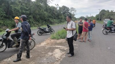 Polisi Masih Selidiki Pelaku Curas Bersenpi di Jalur Dua Desa Sungai Abang Sarolangun 