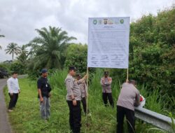 Polsek Kota Muara Bungo Gelar Himbauan Larangan Penambangan Emas Tanpa Izin di Dusun Purwobakti