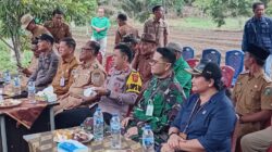 Dandim 0420/Sarko Diwakili Pabung Hadiri Penanaman Jagung Serentak 1 Juta Hektar oleh Polres Sarolangun di Desa Pelawan Jaya