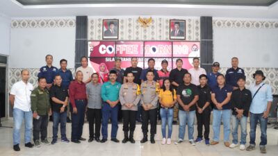 Jalin Silaturrahmi, Kapolres Merangin Gelar Coffee Morning Bersama Insan Pers