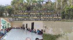 Miris Tidak Ada Tindakan Hukum Yang Tegas Tentang Pemberantasan Penambang Emas Ilegal Di Kecamatan Sumay Desa Punti Kalo