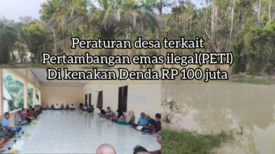 Miris Tidak Ada Tindakan Hukum Yang Tegas Tentang Pemberantasan Penambang Emas Ilegal Di Kecamatan Sumay Desa Punti Kalo