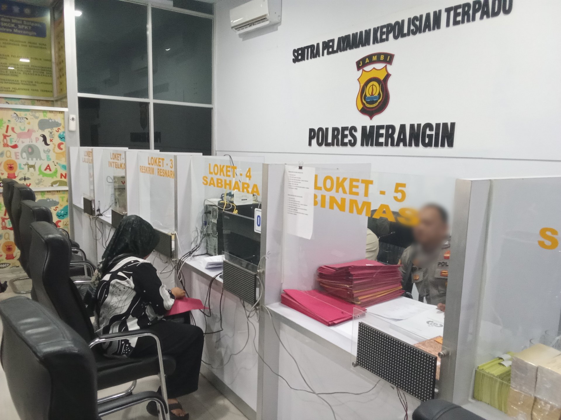 Satintelkam Polres Merangin Semaksimal Mungkin Layani Masyarakat yang Membutuhkan SKCK