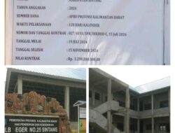 Proyek Gedung Sekolah SLBN 25 Sintang Dari Disdikbud Provinsi Kalbar Bermasalah, Sehingga Menjadi Mangkrak