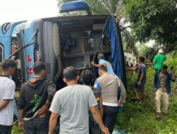 Terjadi Kecelakaan Tunggal Di Kecamatan Tengah Ilir Kab. Tebo