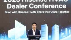 Hisense HVAC Memperkuat Jaringan dan Memperkenalkan Produk Baru pada Dealer Conference 2025