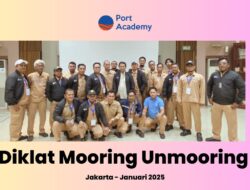 Port Academy Gelar Diklat Mooring Unmooring Bekerja Sama dengan PT Indofood Sukses Makmur Divisi Bogasari