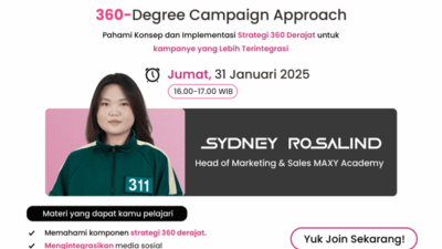 Transformasi Pemasaran Digital: MAXY Academy Selenggarakan Kelas Gratis Bersama Ahli Marketing