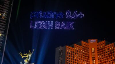 Perayaan Spektakuler di Bundaran HI: Ribuan Orang Sambut 2025 Bersama Pristine8.6+