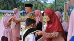 Puluhan Santri MDTA Istiqomah Ampang Gadang Diwisuda , Bupati Sabar AS Hadir Berikan motivasi 