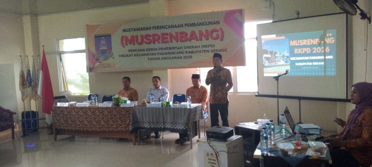 Kecamatan Padarincang Laksanakan Musrenbang RKPD THN 2026 Pemerintah Kecamatan Padarincang Laksanakan Musrenbang RKPD THN 2026